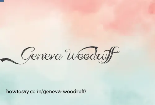 Geneva Woodruff