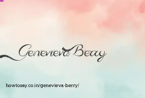 Genevieva Berry