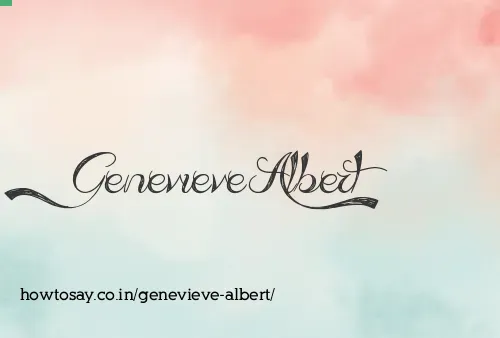 Genevieve Albert