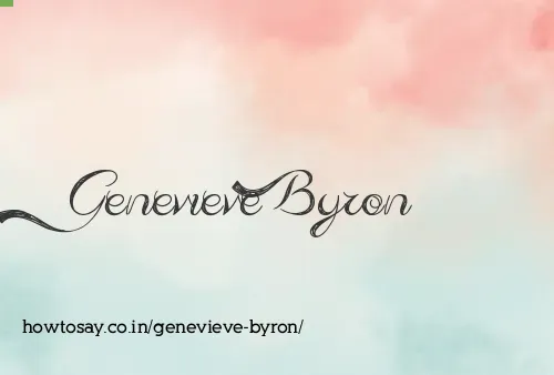 Genevieve Byron