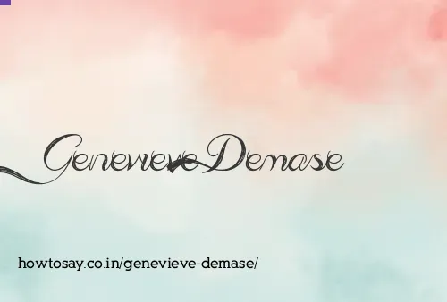 Genevieve Demase