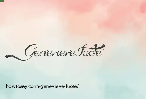 Genevieve Fuote