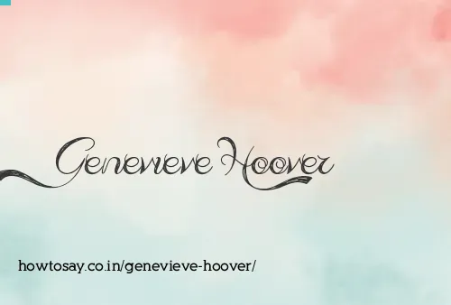 Genevieve Hoover