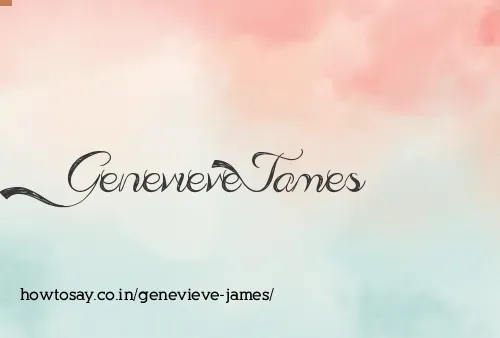 Genevieve James