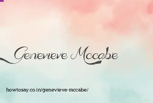 Genevieve Mccabe