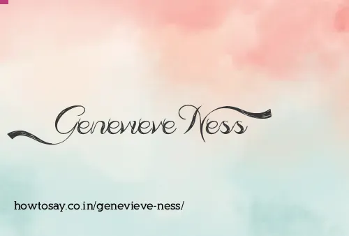 Genevieve Ness