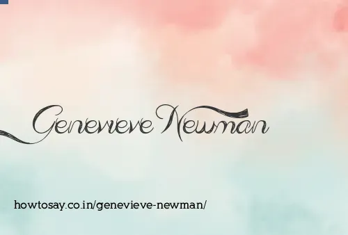 Genevieve Newman