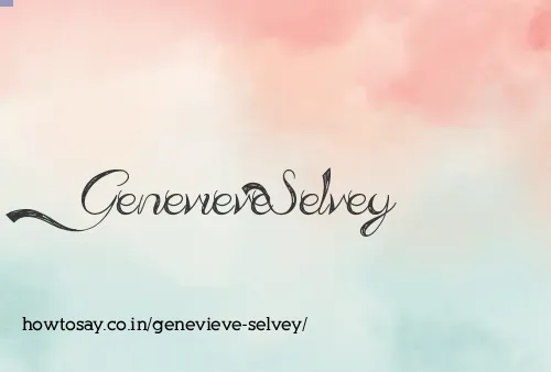 Genevieve Selvey
