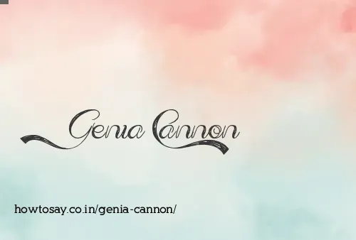 Genia Cannon