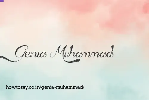 Genia Muhammad