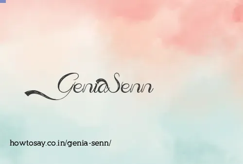 Genia Senn