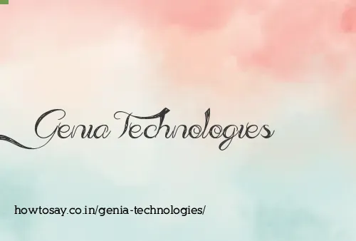 Genia Technologies