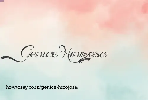 Genice Hinojosa