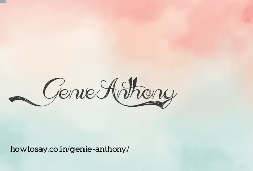 Genie Anthony