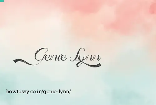 Genie Lynn