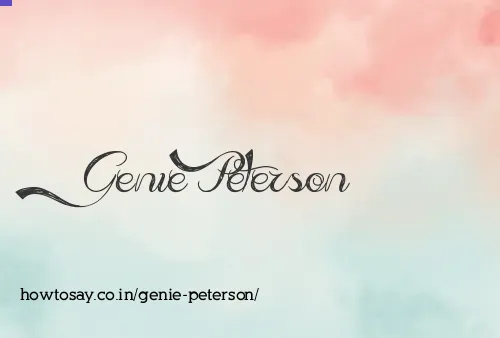 Genie Peterson