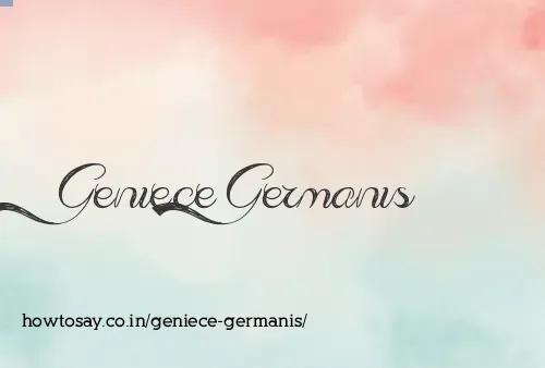 Geniece Germanis