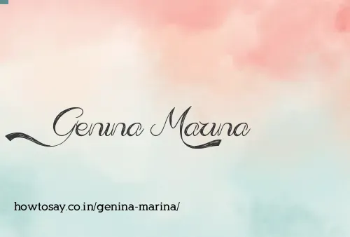 Genina Marina