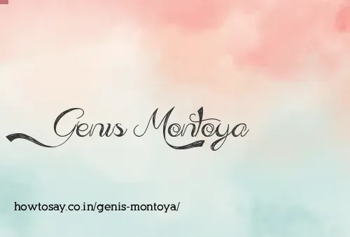 Genis Montoya
