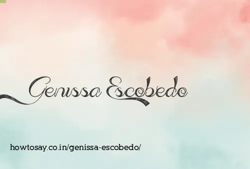 Genissa Escobedo