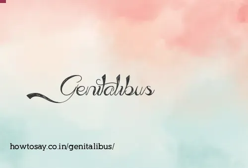 Genitalibus