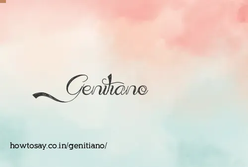 Genitiano