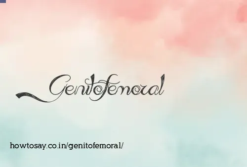 Genitofemoral