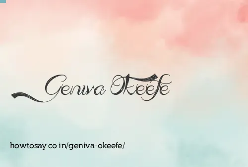 Geniva Okeefe