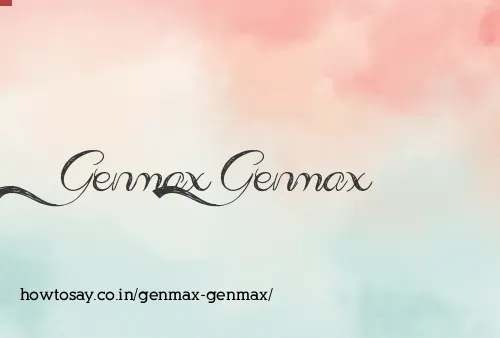 Genmax Genmax