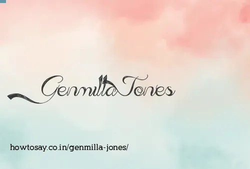 Genmilla Jones