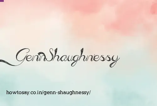 Genn Shaughnessy