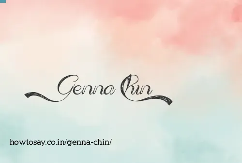 Genna Chin