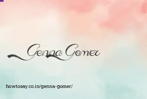 Genna Gomer