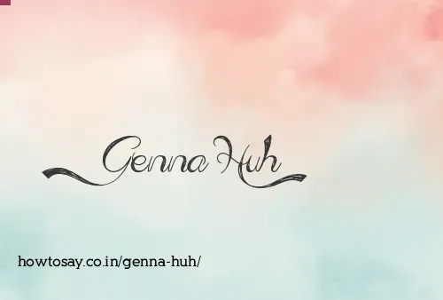 Genna Huh