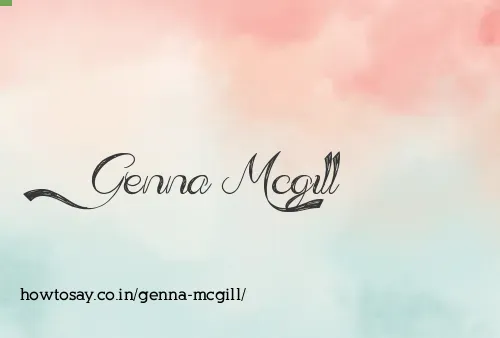Genna Mcgill