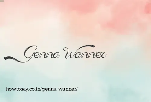 Genna Wanner