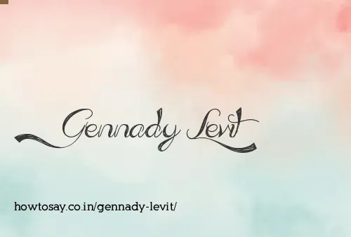 Gennady Levit