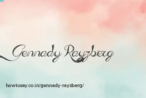 Gennady Rayzberg