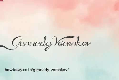 Gennady Voronkov