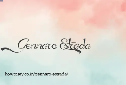 Gennaro Estrada