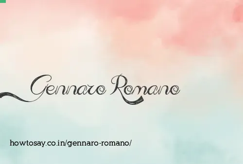 Gennaro Romano