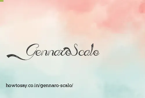 Gennaro Scalo