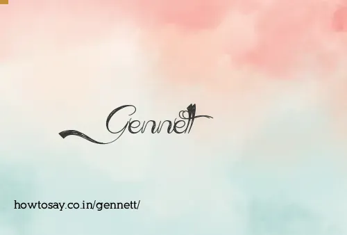 Gennett