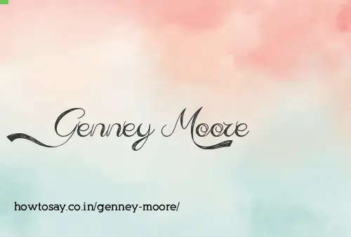 Genney Moore