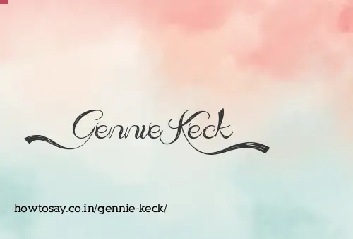 Gennie Keck