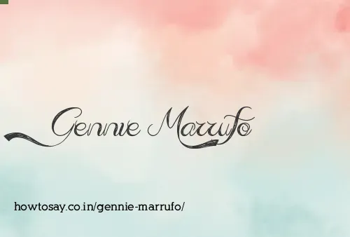 Gennie Marrufo