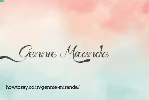 Gennie Miranda