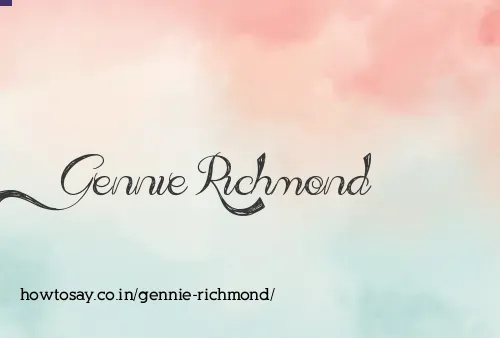 Gennie Richmond