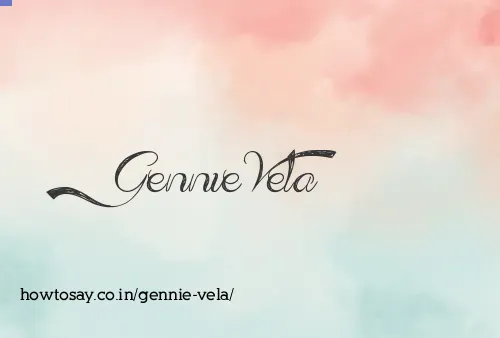 Gennie Vela