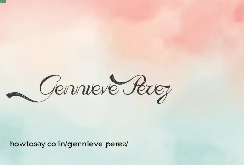 Gennieve Perez